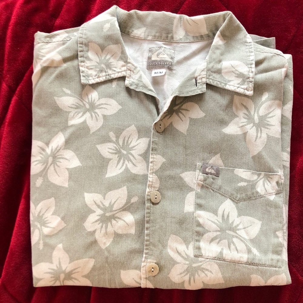 Quicksilver Hawaiian Shirt